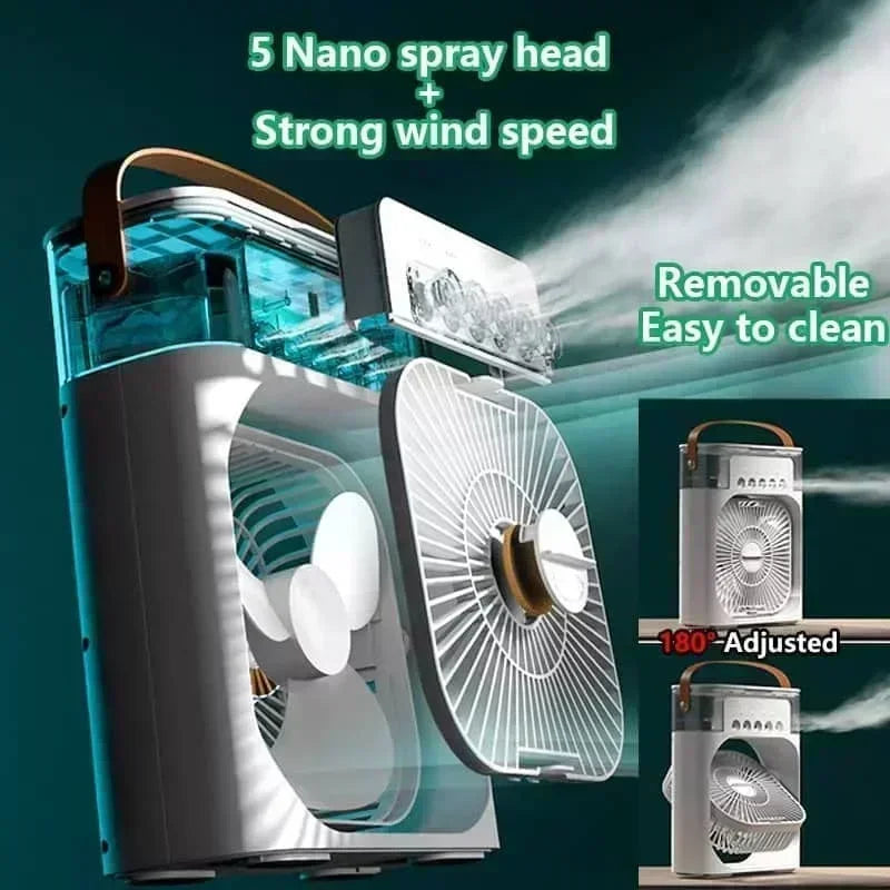NNEOBA Multifunctional Mini Humidification Fan