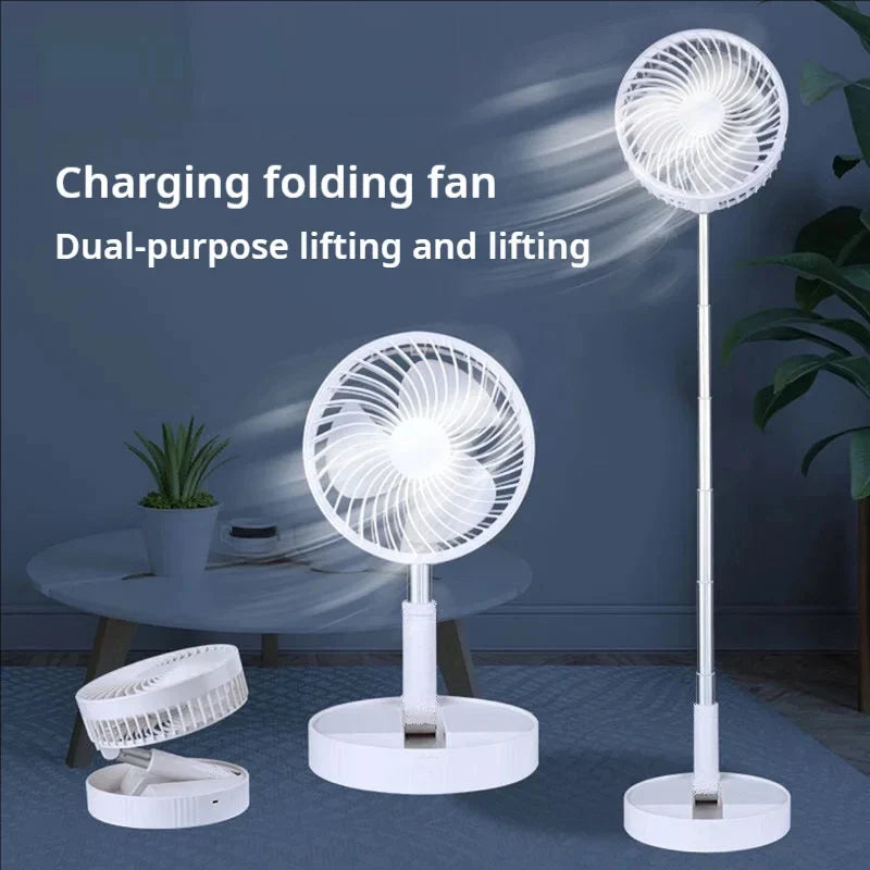NNEOBA Retractable USB Rechargeable Mini Fan