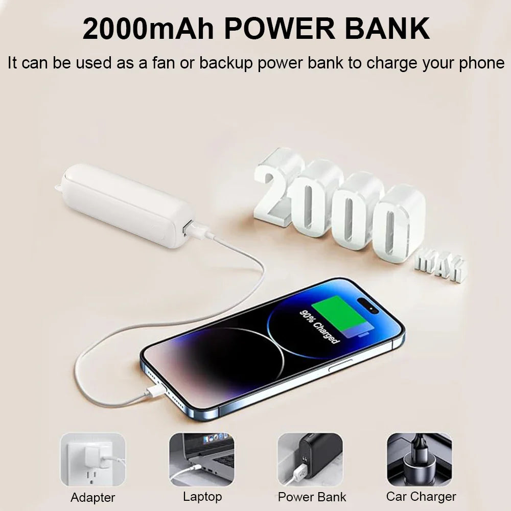 NNEOBA Portable Mini Handheld Fan