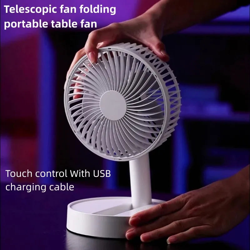 NNEOBA USB Foldable Mini Fan Battery Operated