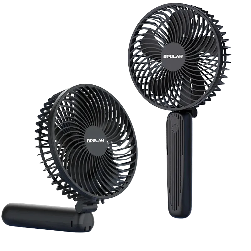 NNEOBA 6-Inch 10,000mAh Rechargeable Handheld Mini Fan
