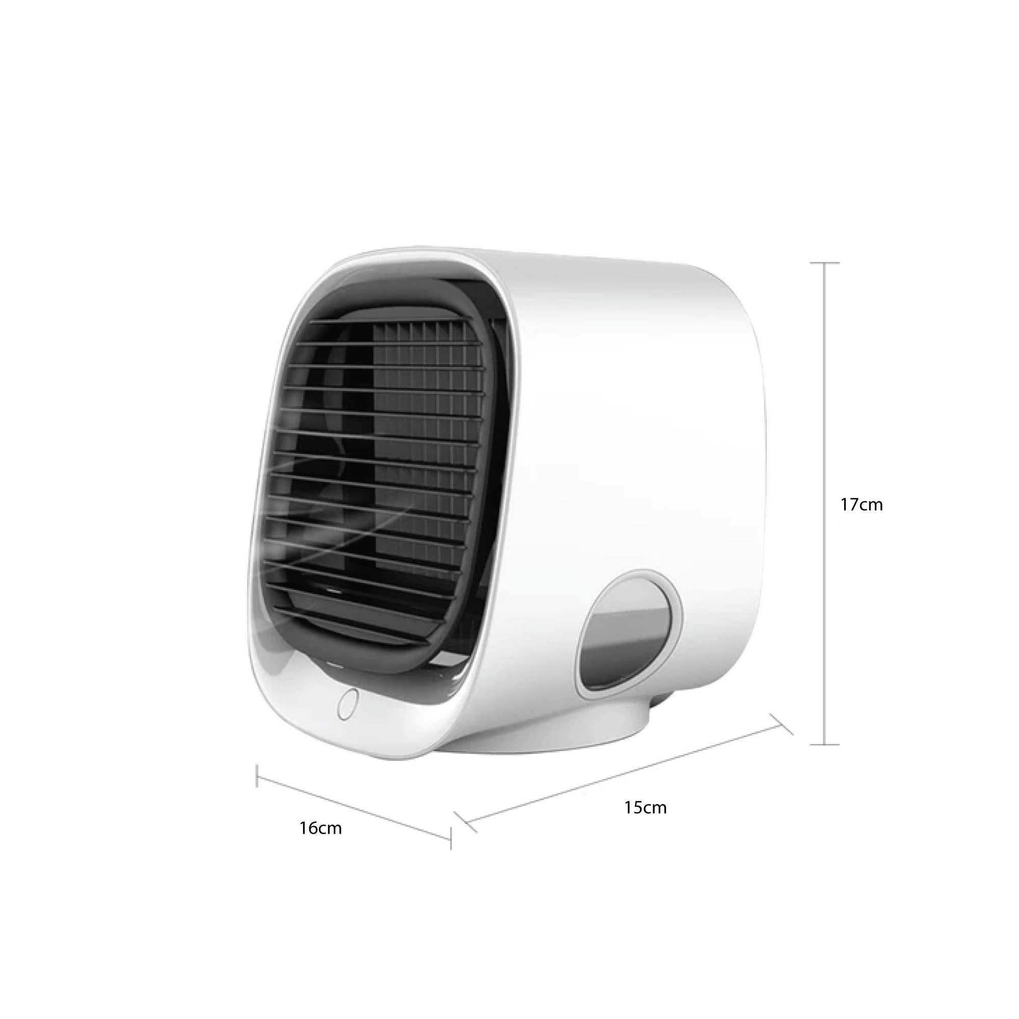 NNEDSZ USB Mini Air Purifier - Portable Desktop Air Conditioner Cooling Fan With Water