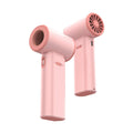 NNEDSZ Pink Portable 2-in-1 Mini Handheld Fan and Hair Dryer