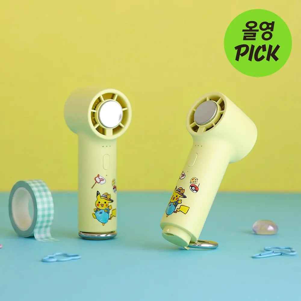 [May Olive Young Pick/Pokemon Edition] Allo Cooling Turbo Mini Fan