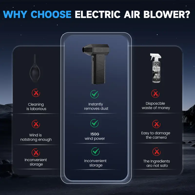 NNETM Super Mini Turbojet Fan Handheld USB Charging