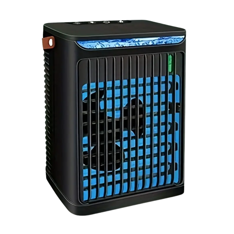 NNETM Mini Air Cooler with Portable Fan (5-in-1)